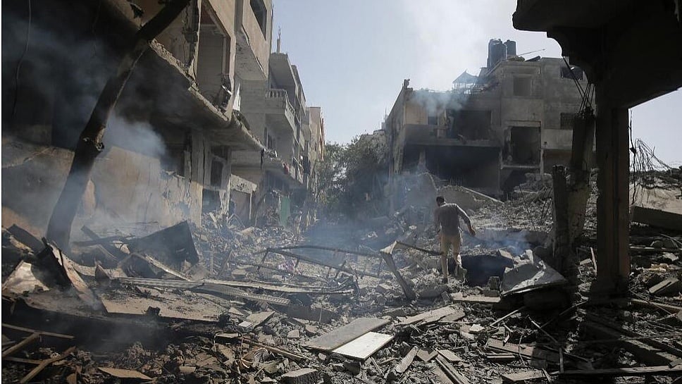 AP : Aftermath Of Israeli Bombing in Palestine